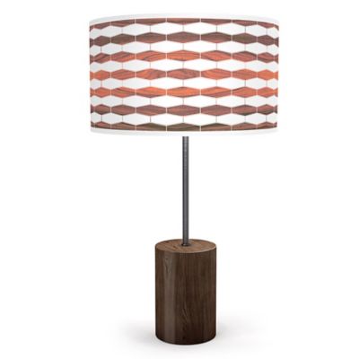 Weave Drum Table Lamp
