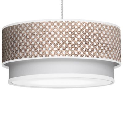 Coin Double Tiered Chandelier