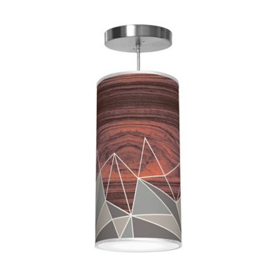 Facet Column Pendant