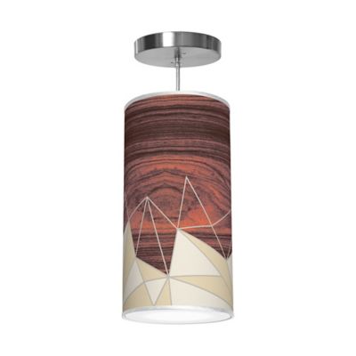 Facet Column Pendant