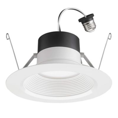 E Series High Lumen LED Recessed Baffle Retrofit Downlight