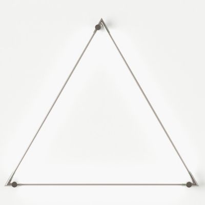 Thin Primaries Triangle LED Wall Sconce