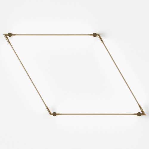 Thin Primaries Rhombus LED Wall Sconce