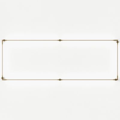 Thin Primaries Rectangle LED Wall Sconce