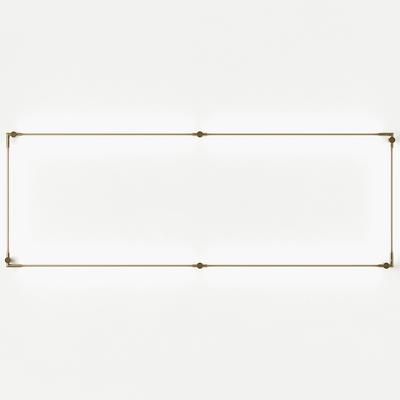 Thin Primaries Rectangle LED Wall Sconce