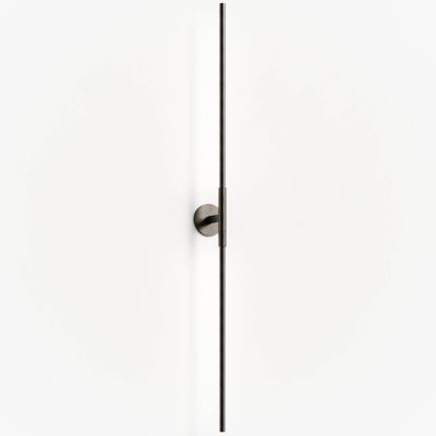 Thin Retro Wall Sconce (Black|36 In|Wall Mount) - OPEN BOX