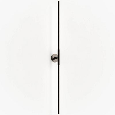 Thin Retro Wall Sconce (Black|36 In|Wall Mount) - OPEN BOX