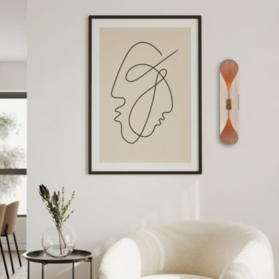 Shown in White finish, in use