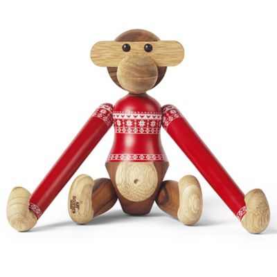Monkey Christmas Jumper Miniature