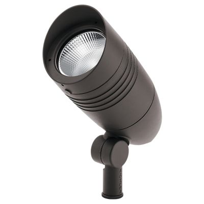 KICHLER Standard Series 120-Watt Black Low Voltage Outdoor