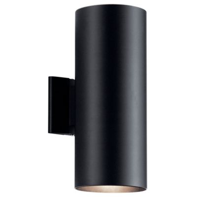 Outdoor Up/Down Wall Sconce (Black/15 In) - OPEN BOX RETURN