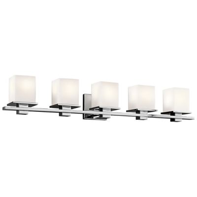 Tully Vanity Light (Chrome|5 Light) - OPEN BOX