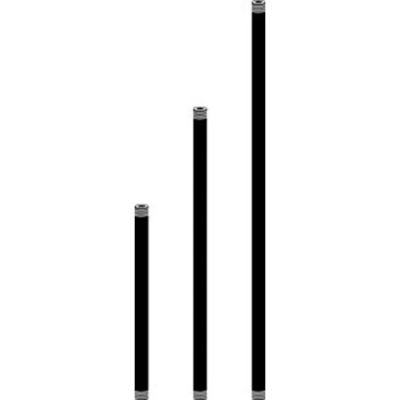 12" Mounting Stem for Decorative Hammered Roof Path Light