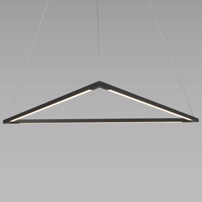 Z-Bar Triangle LED Pendant