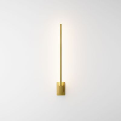 Shown in Gold finish, 24 in size, End Mount option