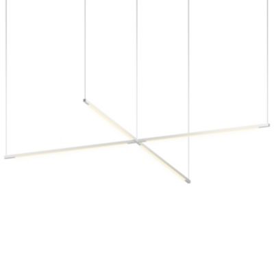 Z-Bar Cross LED Pendant