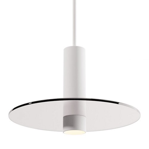 Combi LED Pendant with Decorative Glass Plate