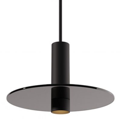 Combi LED Pendant with Decorative Glass Plate