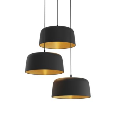 Yurei Metal Shade Multi Light LED Pendant