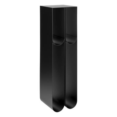 Curved Pedestal Side Table