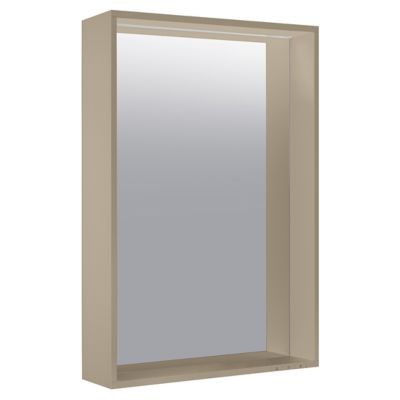 Plan Lacquered Lighted Mirror