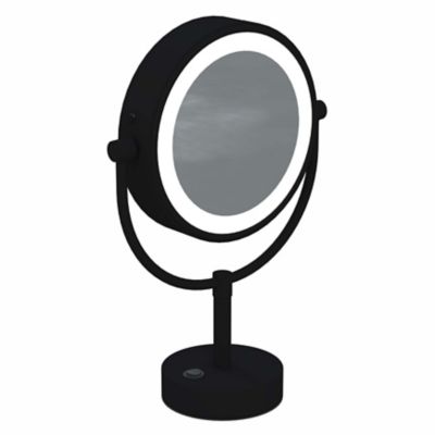 Neo Modern LED Lighted Freestanding Mirror