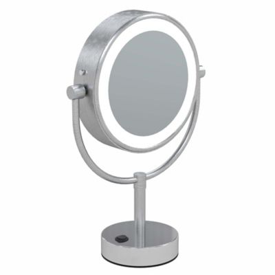 Neo Modern LED Lighted Freestanding Mirror