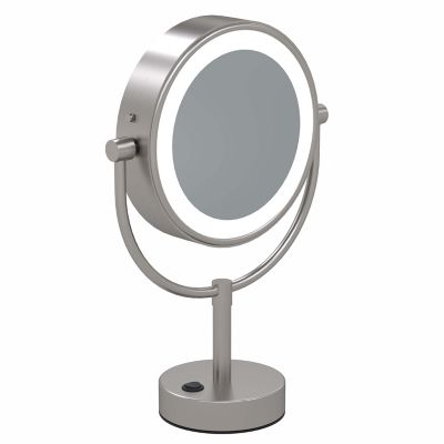 Neo Modern LED Lighted Freestanding Mirror