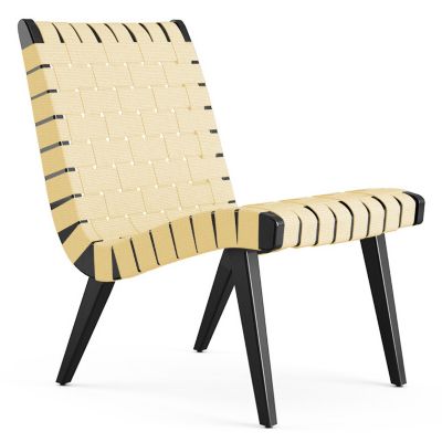Risom Armless Lounge Chair