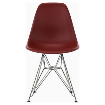 Eames Molded Plastic Side Chair - Wire Base
