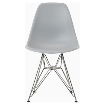 Eames Molded Plastic Side Chair - Wire Base