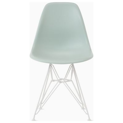 Eames Molded Plastic Side Chair - Wire Base