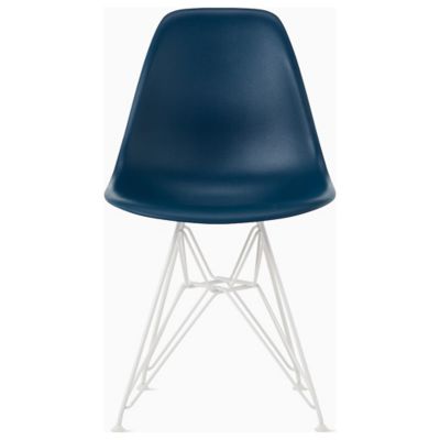 Eames Molded Plastic Side Chair - Wire Base