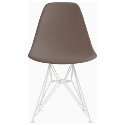 Eames Molded Plastic Side Chair - Wire Base