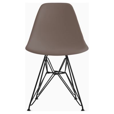 Eames Molded Plastic Side Chair - Wire Base