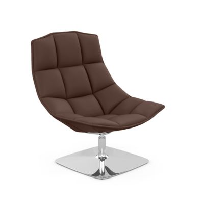 Jehs + Laub Pedestal Lounge, Fixed Back