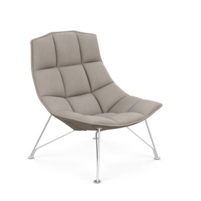 Jehs + Laub Wire Base Lounge, Fixed Back