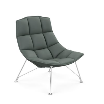 Jehs + Laub Wire Base Lounge, Fixed Back