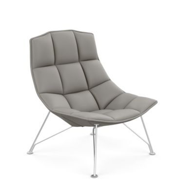Jehs + Laub Wire Base Lounge, Fixed Back