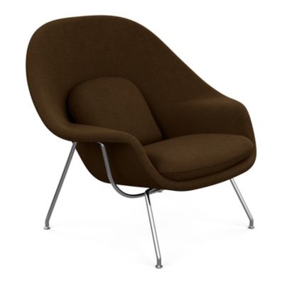 Shown in Volo Leather: Volo Black with Polished Chrome base