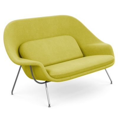 Shown in Classic Boucle: Flax with Black Powder Coat base