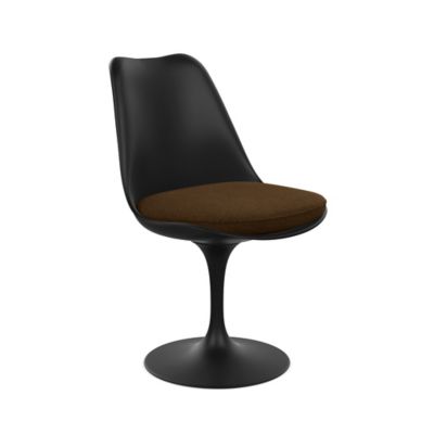 Tulip Armless Chair with Seat Cushion