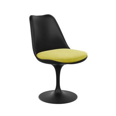 Tulip Armless Chair with Seat Cushion