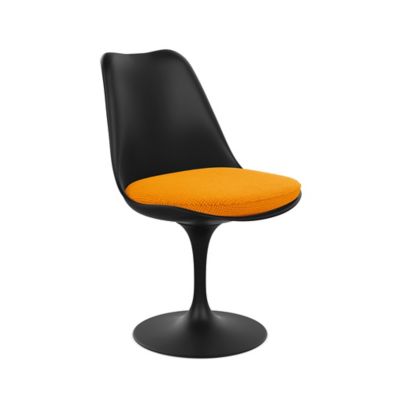 Tulip Armless Chair with Seat Cushion