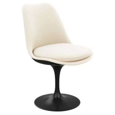 Tulip Armless Chair, Fully Upholstered