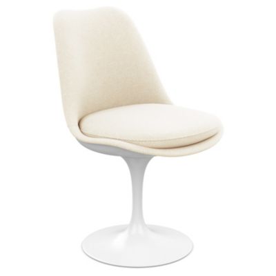 Tulip Armless Chair, Fully Upholstered