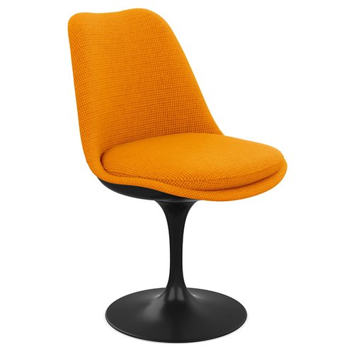 Tulip Armless Chair, Fully Upholstered