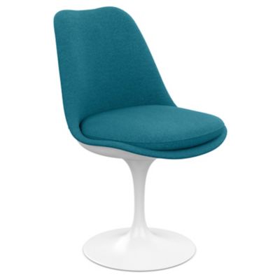 Tulip Armless Chair, Fully Upholstered