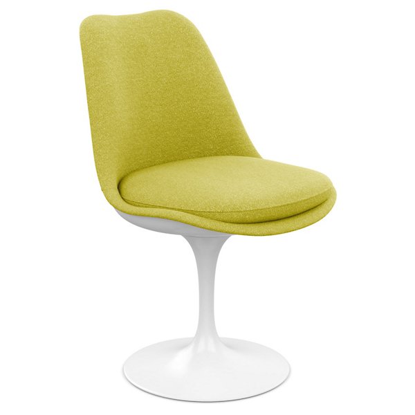 Tulip Armless Chair, Fully Upholstered