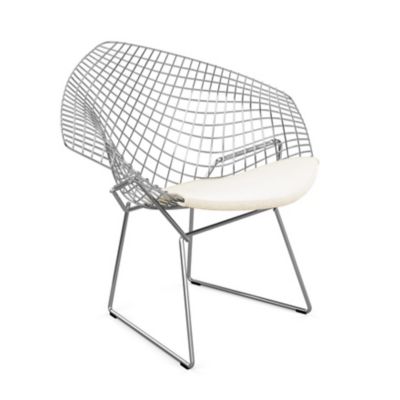Diamond Lounge Chair with Seat Cushion